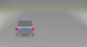 Jakich świateł powinien używać kierowca w gęstej mgle?
