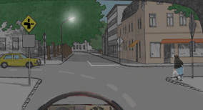 Dlaczego jazda po słabo oświetlonej ulicy może być niebezpieczna?